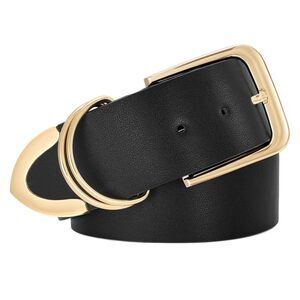 Women Wide Leather Belt Women Fashion Wide Belt For Dresses Jeans Ladies🤪